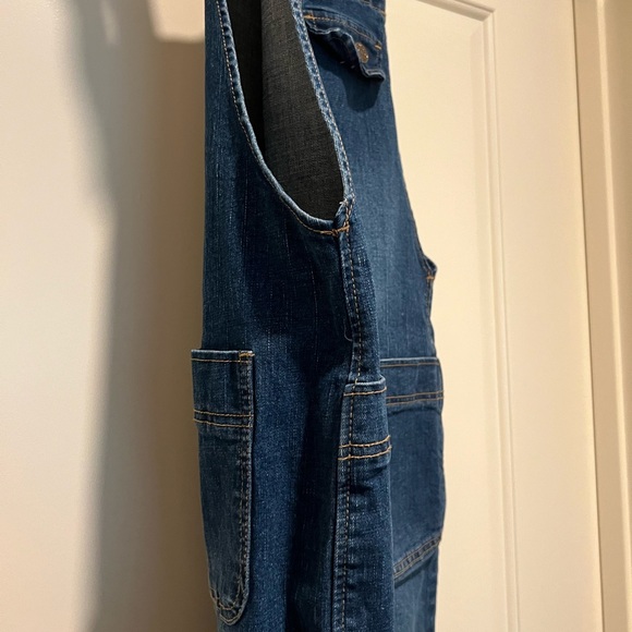 Dark Blue Denim Overalls - Picture 4 of 8